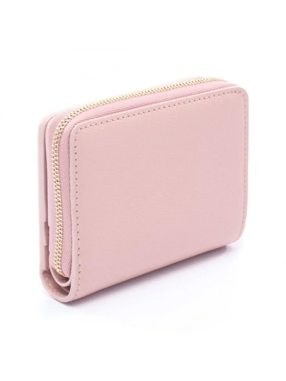 Gucci Bifold Wallet Script Mini Light Pink Leather - Picture 2 of 7